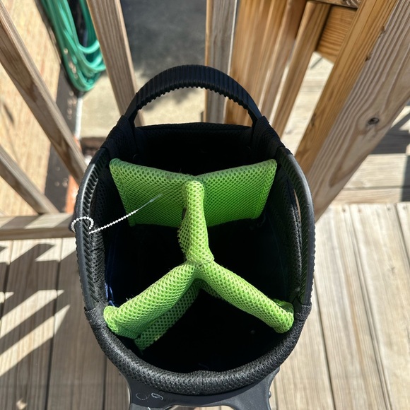 TS3 US Kids Golf Bag Club Stand Tour Series USKG 57 Youth Blue Green No Cover - Picture 2 of 6